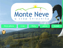 Tablet Screenshot of monteneve.pl